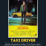 Martin Scorsese’s thriller stars Robert De Niro as New York cab driver Travis Bickle, whose rage, paranoia, and obsession simmer into violence. Have you seen Taxi Driver? Check out Filip's no spoiler review and submit one of your own!